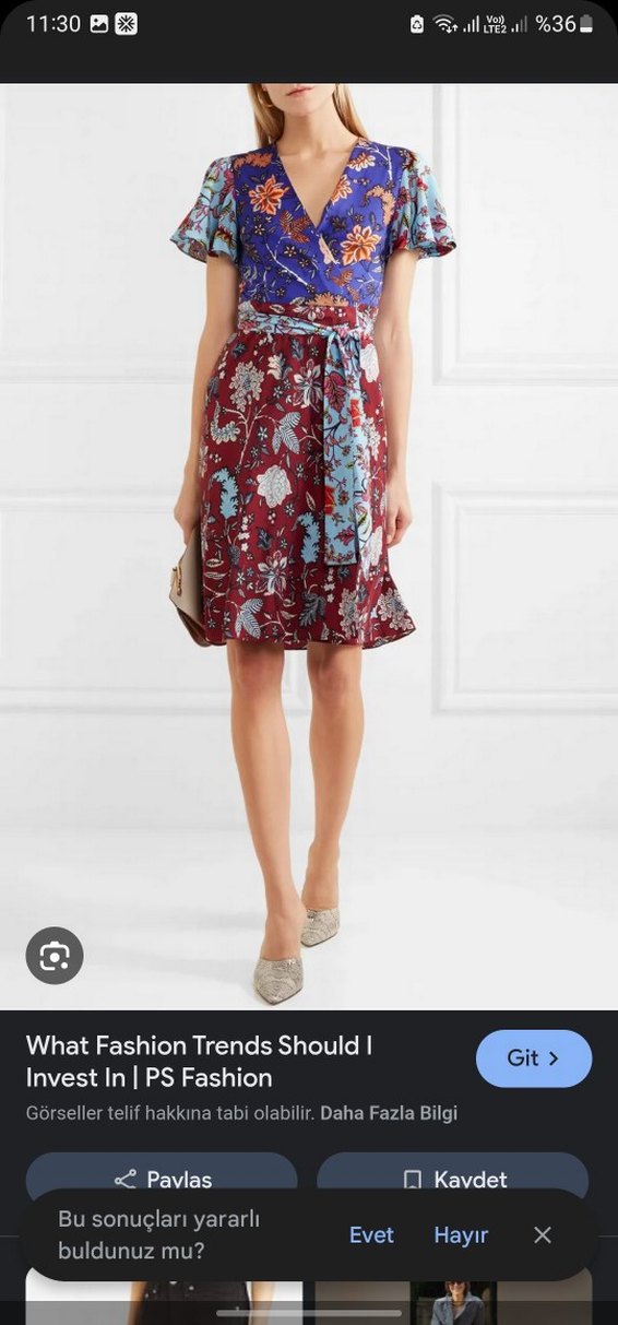 DIANE VON FURSTENBERG IPEK ELBISE - Görsel 2