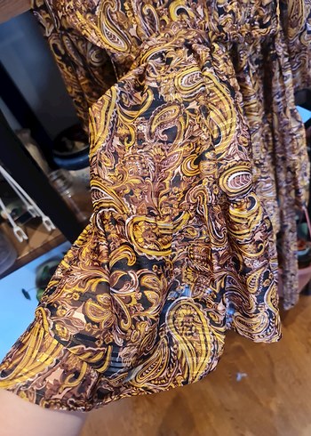 Beymen Şal Desenli Mini Elbise - Görsel 5