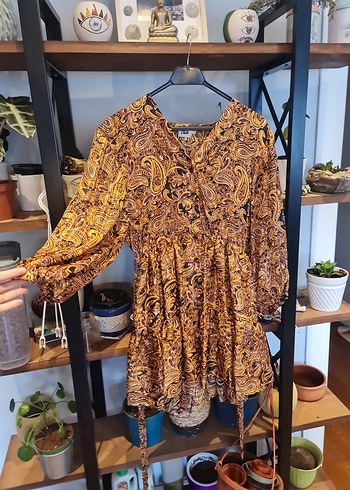 Beymen Şal Desenli Mini Elbise - Görsel 7