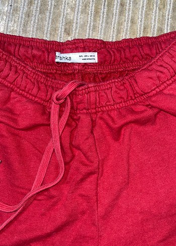 Kırmızı Bağcıklı Rahat Kadın Eşofman - Görsel 3