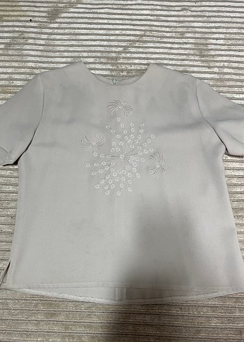 Bej Drapeli Uzun Kadın takım - Görsel 3