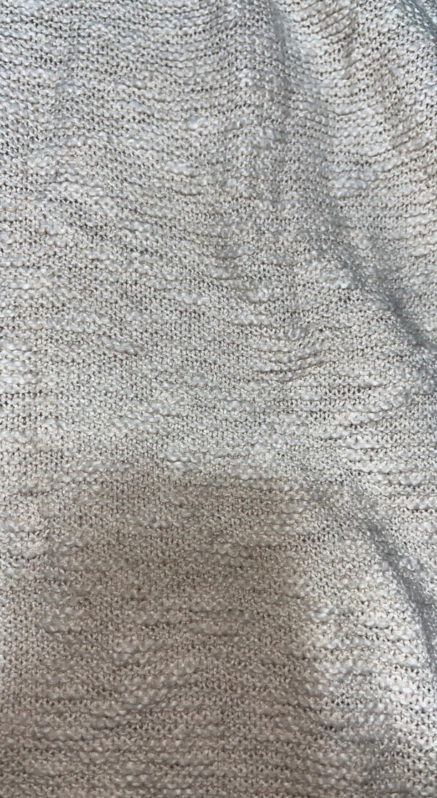 Dantelli Kısa Kollu Bej Kadın Kazak - Görsel 3