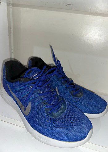 Erkek Lacivert Spor Ayakkabı Bağcığı - Görsel 3