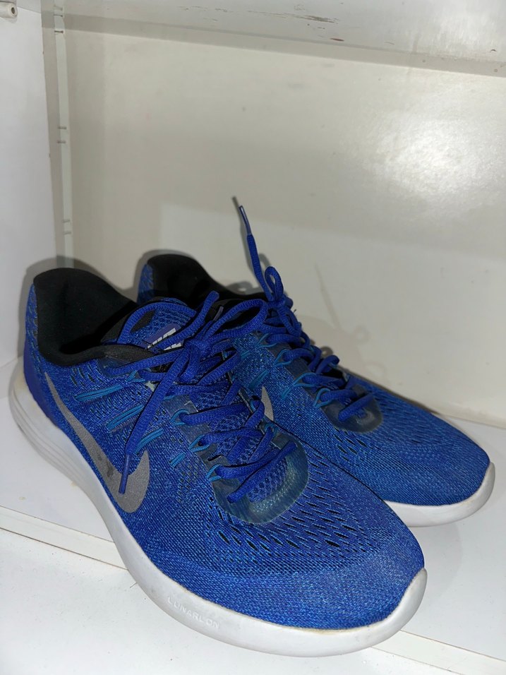 Erkek Lacivert Spor Ayakkabı Bağcığı - Görsel 3