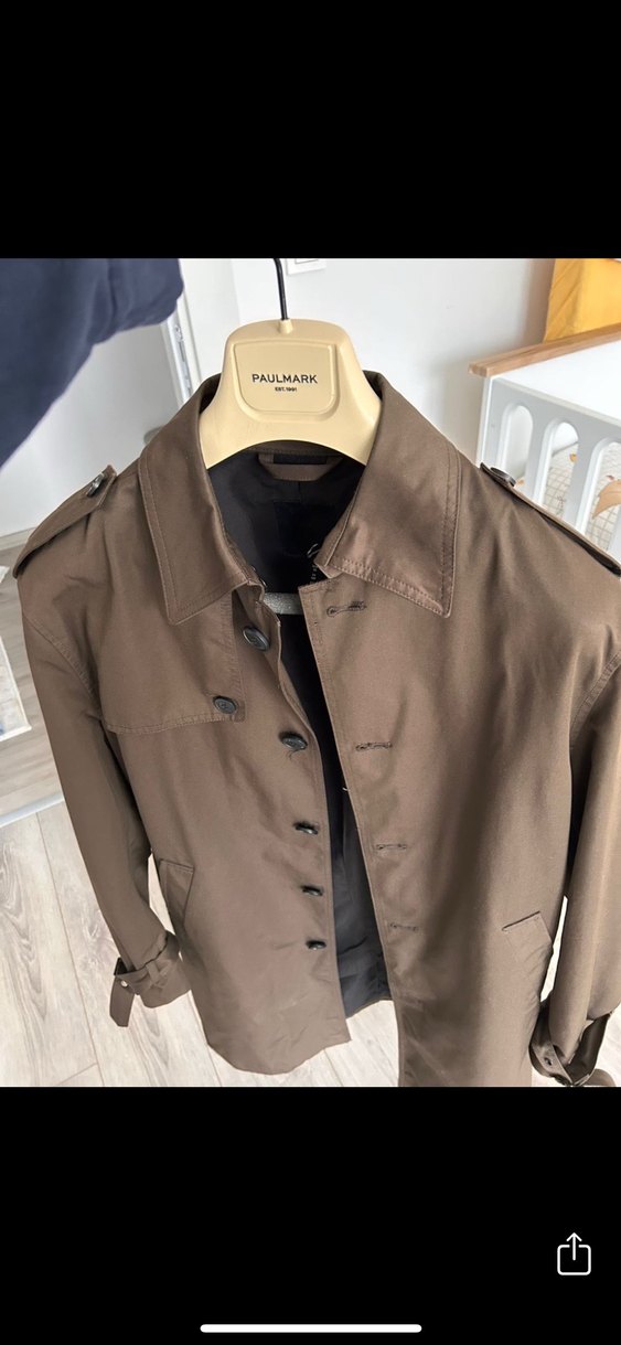 HM Erkek Trençkot - Görsel 5