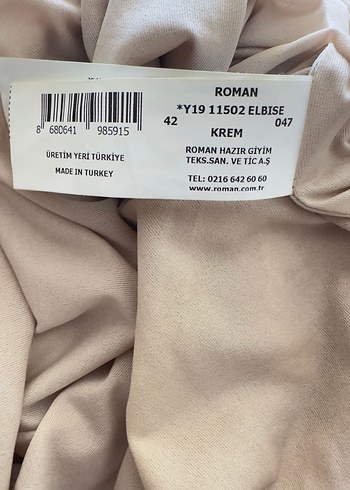 Roman marka Püsküllü Kadın Elbise - Görsel 6