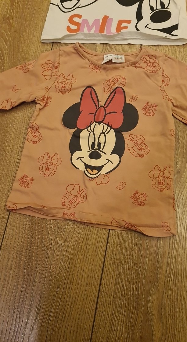 Kız Çocuk Uzun Kollu Baskılı Tişört ikili - Görsel 2