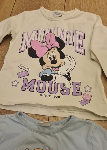 Kız Çocuk Uzun Kollu Baskılı Tişörtler - Görsel 3