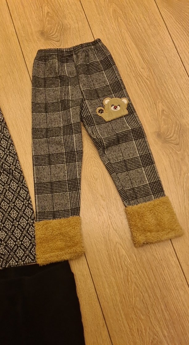 Kız çocuk kışlık tayt - Görsel 4