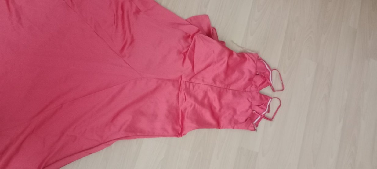 narçiçeği rengi Drapeli Uzun Abiye Elbise sadece 1 kez giyildi - Görsel 5