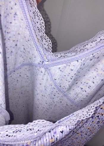 H&M Mor çiçekli elbise - Görsel 4