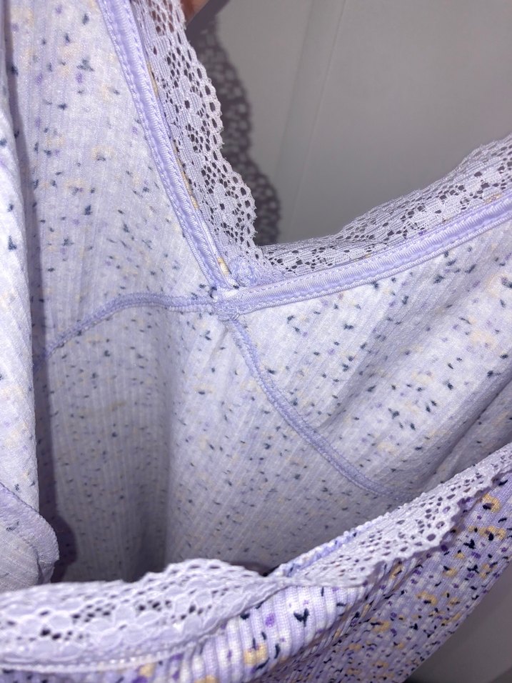 H&M Mor çiçekli elbise - Görsel 4