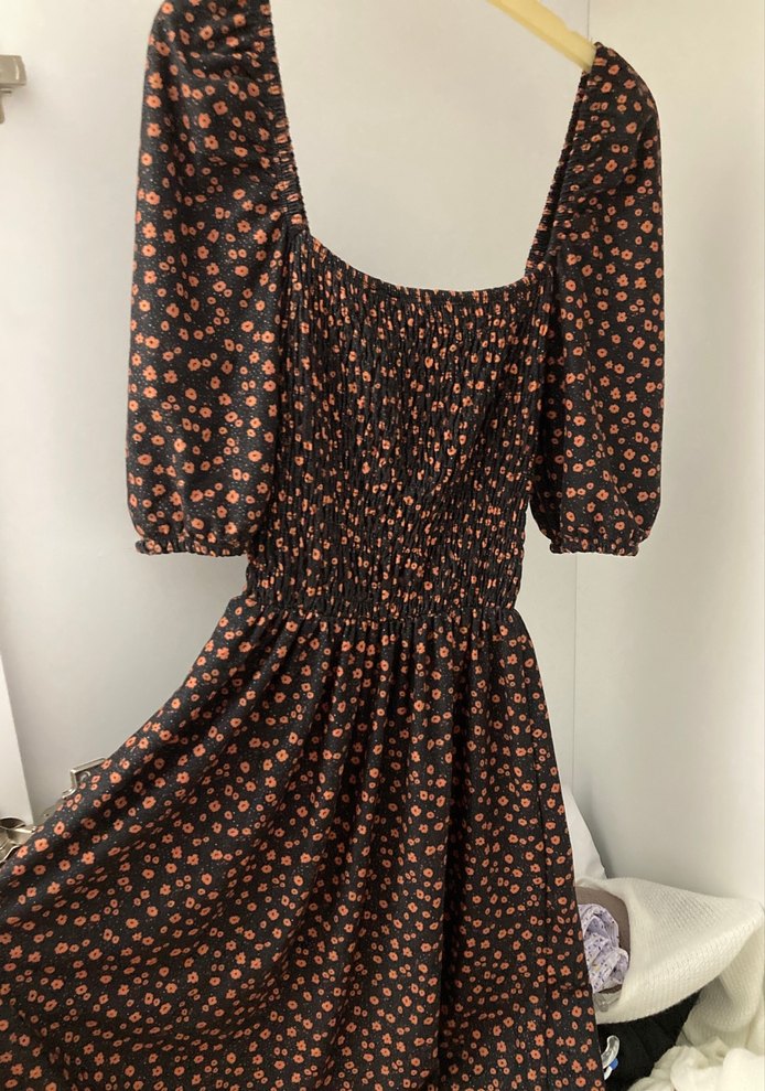 Koton Kısa Çiçekli Bohem Kadın Elbise - Görsel 4