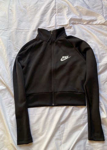 Nike Siyah Fermuarli Spor Ceket