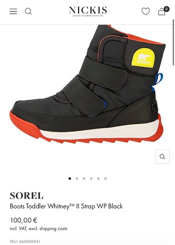 Sorel erkek çocuk botu - 26 numara - Görsel 8