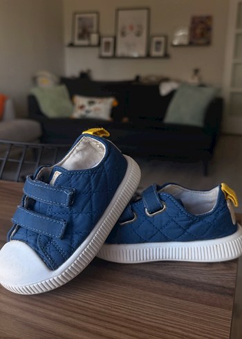 Vicco Erkek Çocuk Mavi Cırt Cırtlı Spor Ayakkabı - Görsel 4