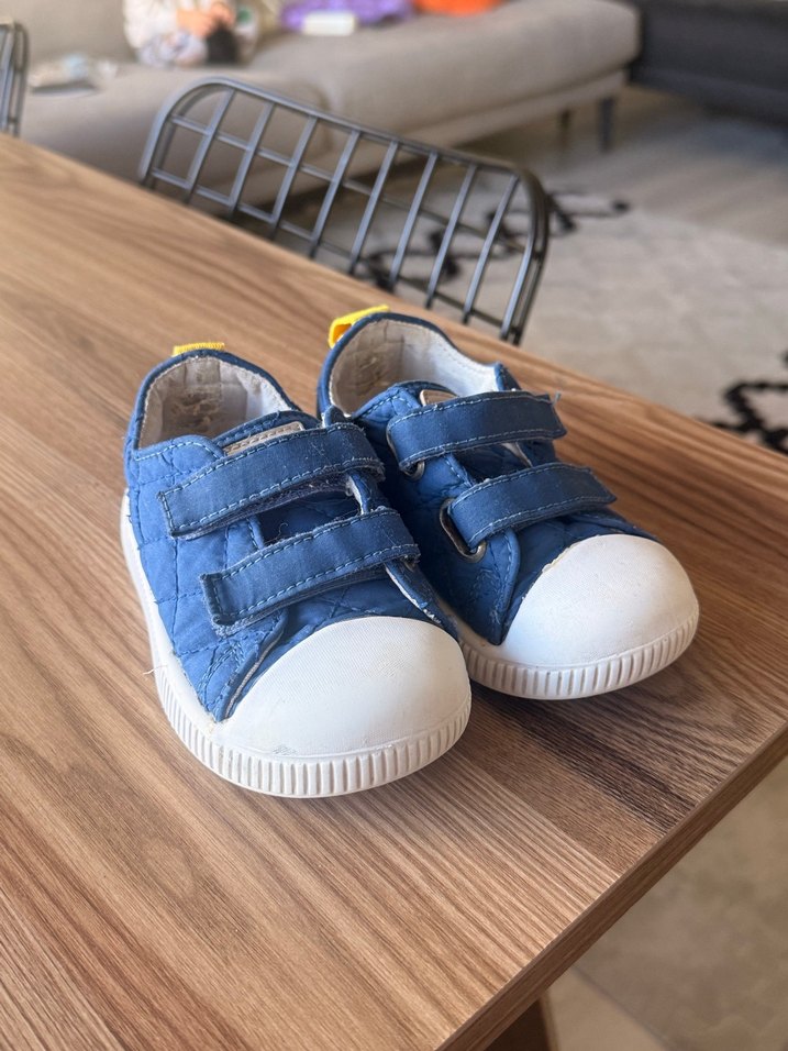 Vicco Erkek Çocuk Mavi Cırt Cırtlı Spor Ayakkabı - Görsel 3