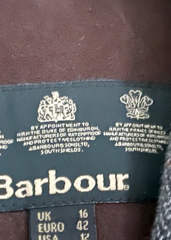 Barbour Düğmeli Gri Kadın Yün Blazer Ceket
