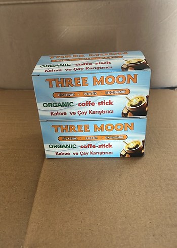 Three Moon Organik Kahve ve Çay Karıştırıcı
