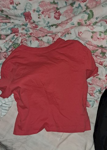 Kırmızı  Kısa Kollu Tişört - Görsel 3