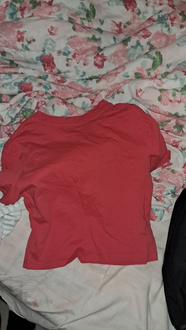 Kırmızı  Kısa Kollu Tişört - Görsel 3