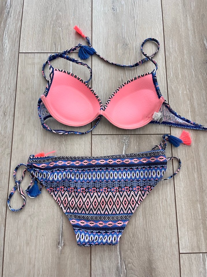 Penti desenli bikini takımı - Görsel 3