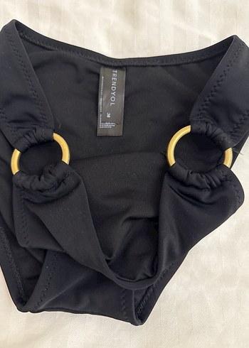 Tokalı Siyah Kadın Bikini Altı - Görsel 3