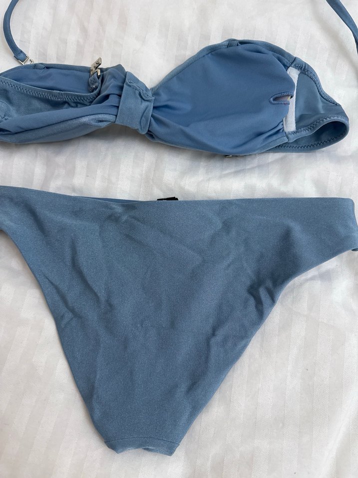 Mavi simli Kadın Bikini Takımı - Görsel 3