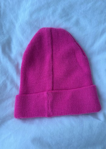 Pembe fuşya Kadın Bere - Görsel 2