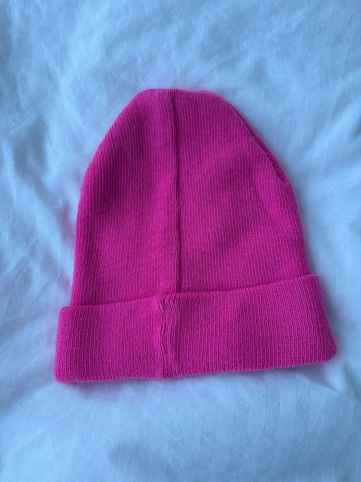 Pembe fuşya Kadın Bere - Görsel 2