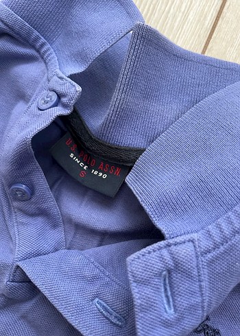 Mavi Kısa Kollu Polo Yaka Erkek Tişört - Görsel 2