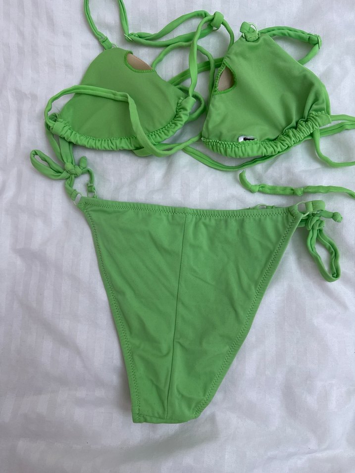 Yeşil İpli Kadın Bikini Takımı - Görsel 2