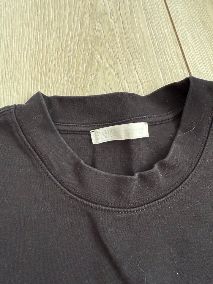 Zara Erkek Siyah Tshirt - Görsel 2