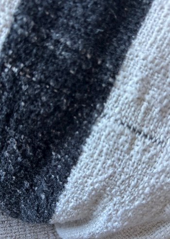 [home&deco] Dokuma Kırlent Kılıfı  Siyah Beyaz - Görsel 8