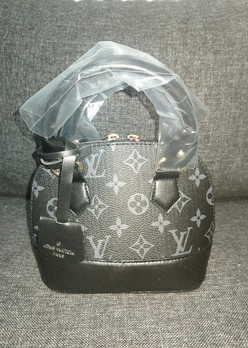 Siyah Deri Kadın El Çantası - Görsel 3