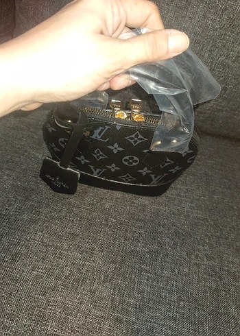 Siyah Deri Kadın El Çantası - Görsel 2