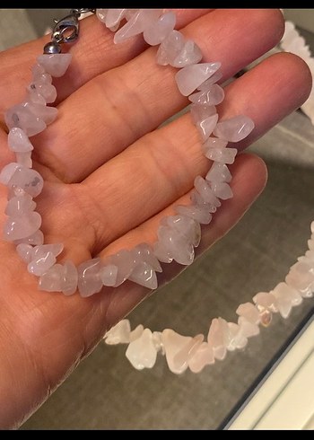 Kuvars kırık doğal taşdır takım - Görsel 7