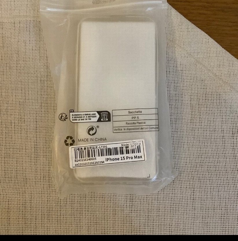 Bej Bohem Şeffaf Telefon Kılıfı iphone 15 pro - Görsel 2