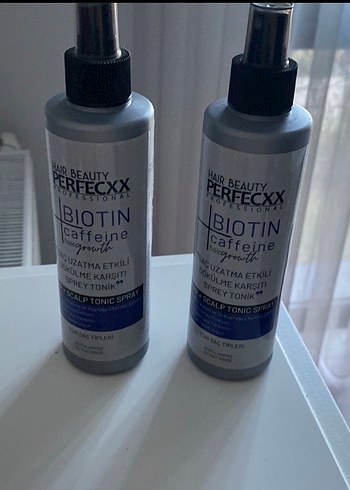 Perfecxx Biotin Kafein Saç Toniği iki adet - Görsel 2