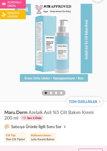 Maru-Derm Azelaik Asit İçerikli BB Krem - Görsel 3