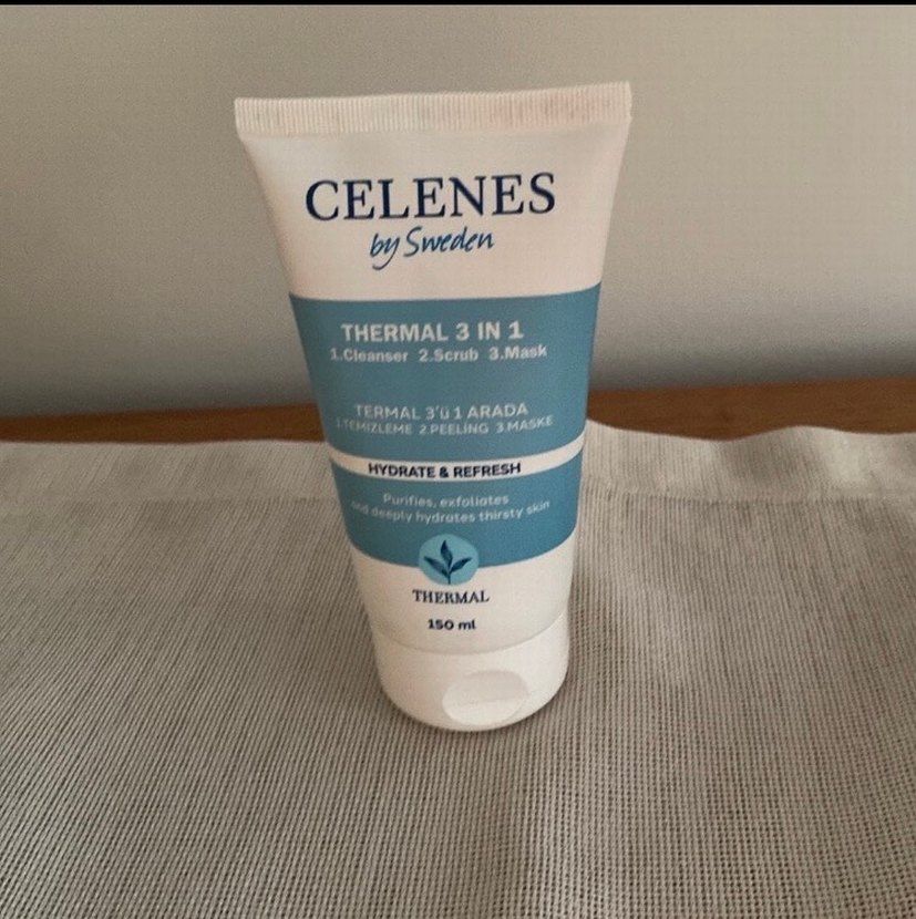 Celenes Thermal 3'ü 1 Arada Yüz Temizleyici 150ml sıfır - Görsel 3