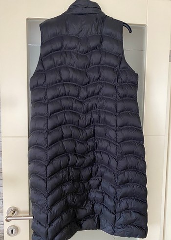 Siyah Fermuarlı Kadın Şişme Yelek - Görsel 4