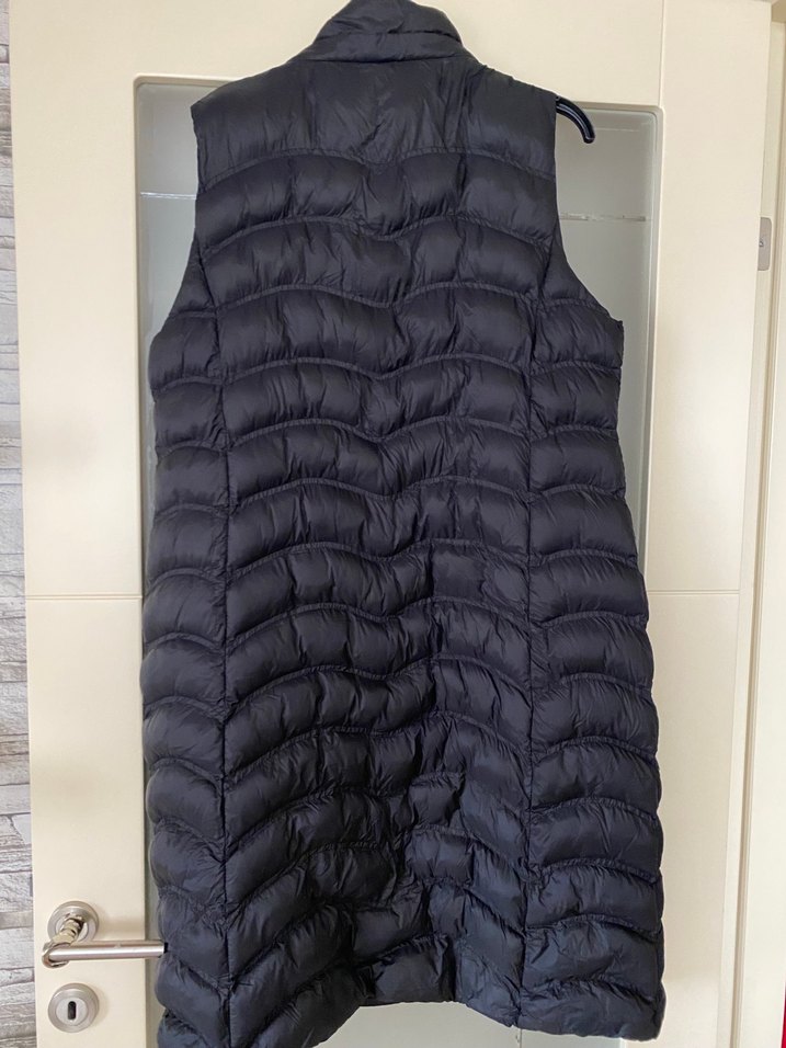 Siyah Fermuarlı Kadın Şişme Yelek - Görsel 4