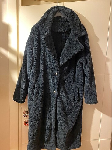 Oversize Peluş Mont