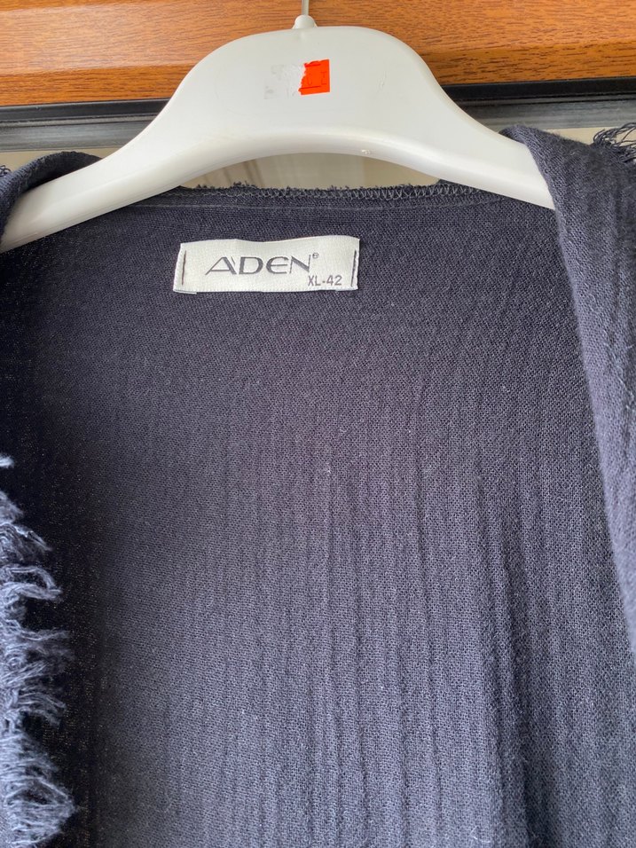 Siyah Müslin Kadın Ceket - Görsel 2