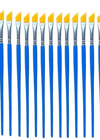 3 adet bıçak şekilli açılı fırça - Görsel 4