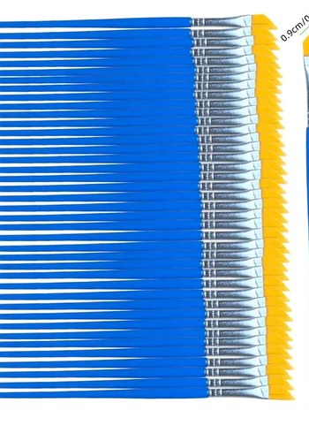 3 adet bıçak şekilli açılı fırça - Görsel 2