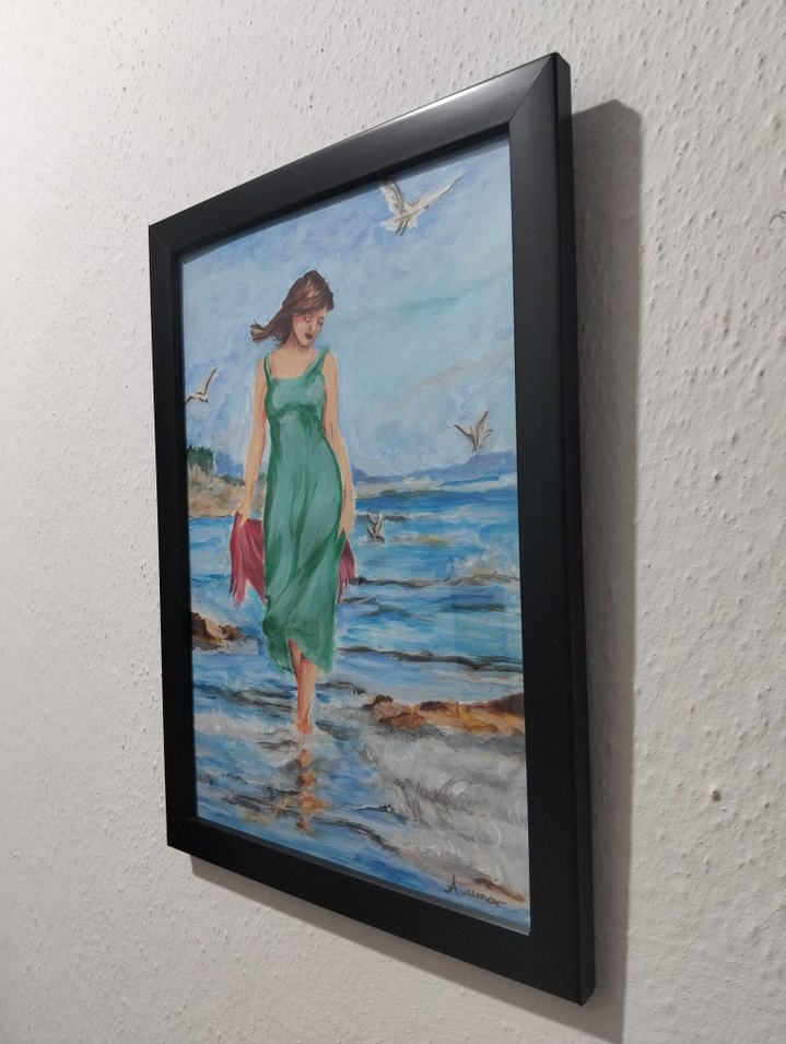 Dingin Mavi 29*30 fküab çerçeveli - Görsel 4