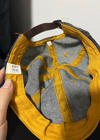 Kadın Kot Taşlı Kuru Kafa Modelli Şapka - Görsel 6