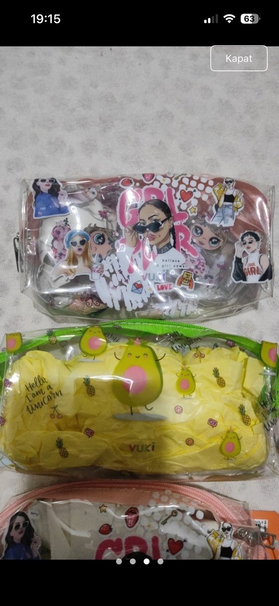 Renkli Çocuk Okul Çantası - Görsel 3